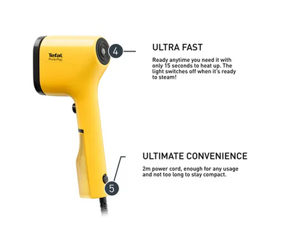 Tefal Pure Pop Garment Steamer DT2020/DT2020G0 (Alpine Blue)