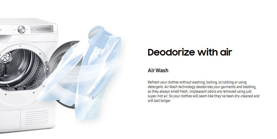 Samsung 9KG Heat Pump Dryer DV90T6240LH/FQ / DV90T6240LH