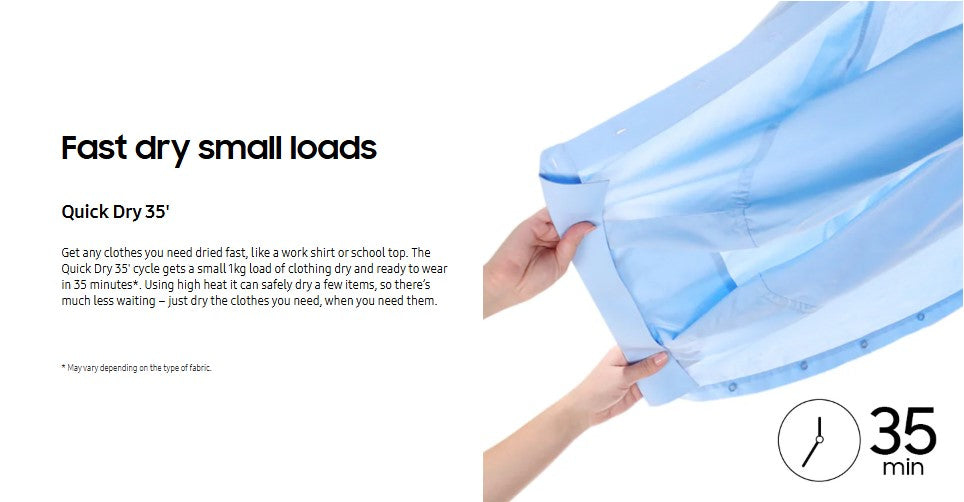 Samsung 9KG Heat Pump Dryer DV90T8240SX/FQ AI Control DV90T8240SX