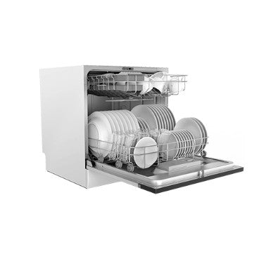 Toshiba Dishwasher DW-08T1(S)-MY Countertop With UV Anti Bacterial Filter (Silver) DW08T1SMY