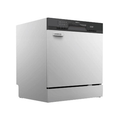 Toshiba Dishwasher DW-08T3(S)-MY table top 8 Place settings DW08T3SMY Turbo Heat Drying (Silver)