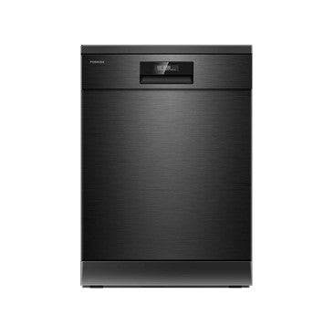 Toshiba Dishwasher DW-14F2 Free Standing with 70°C Hot Water Wash (Black Stainless Steel) DW14F2BSMY