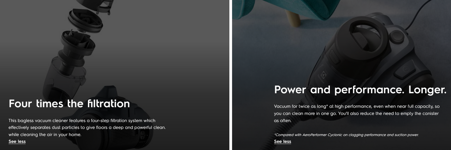 Electrolux EC41-2DB Ease C4 canister vacuum cleaner