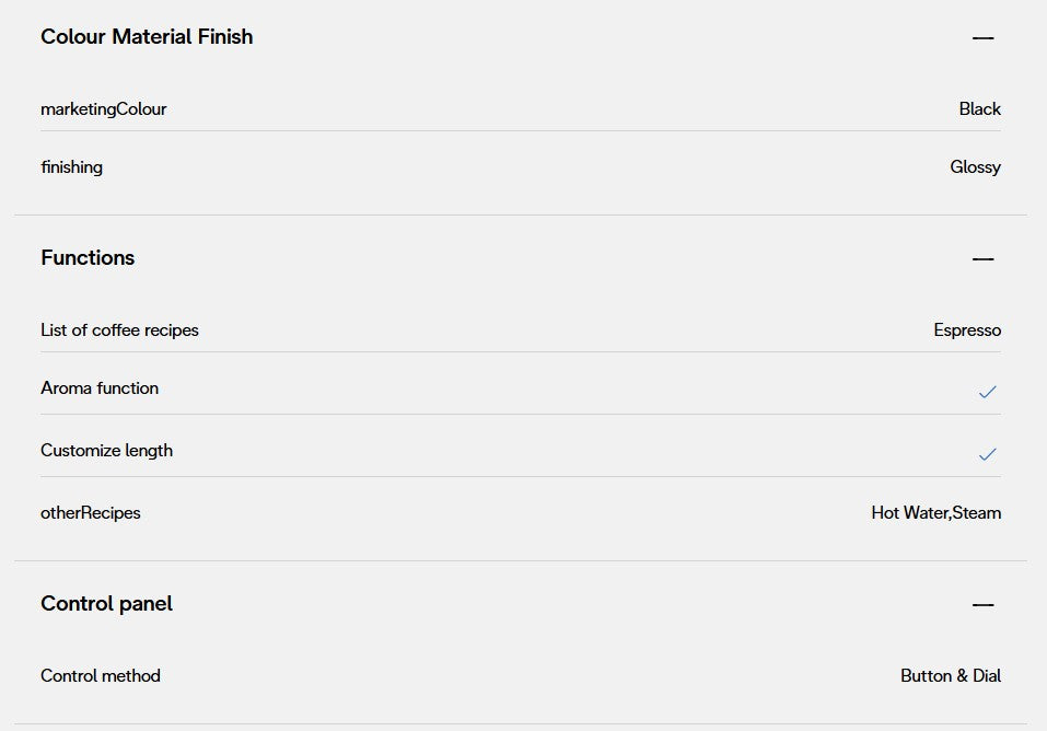 Delonghi Coffee Machine Magnifica S Automatic ECAM22.110B / ECAM22110B (Black)