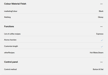 Delonghi Coffee Machine Magnifica S Automatic ECAM22.110B / ECAM22110B (Black)