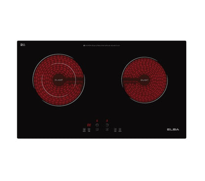 Elba 2 Burner Built-in Ceramic Hob ECH-Q7032ST(BK) / ECHQ7032STBK