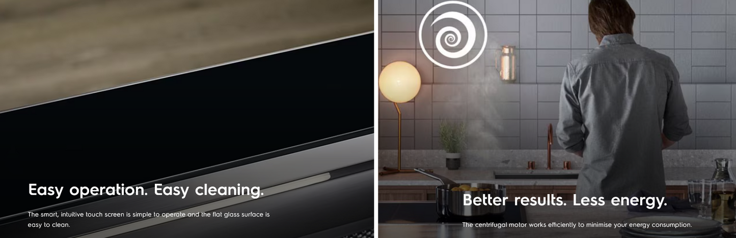 Electrolux ECT9520G 90cm UltimateTaste 500 Chimney Cooker Hood