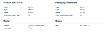 Electrolux EDH903R7WC 9kg UltimateCare 700 Heat Pump Dryer