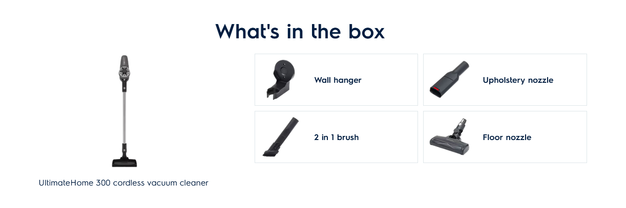 Electrolux EFP31312 UltimateHome 300 Cordless Vacuum Cleaner