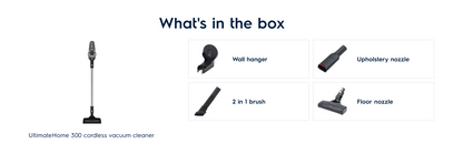 Electrolux EFP31312 UltimateHome 300 Cordless Vacuum Cleaner