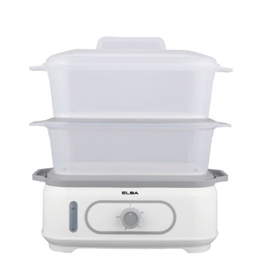Elba 20L EFS-M2028(WH) 2 Layer of Interchangable Steam Basket EFSM2028WH
