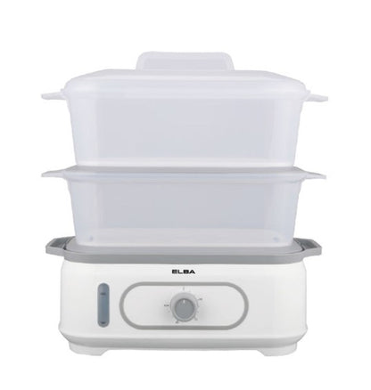 Elba 20L EFS-M2028(WH) 2 Layer of Interchangable Steam Basket EFSM2028WH