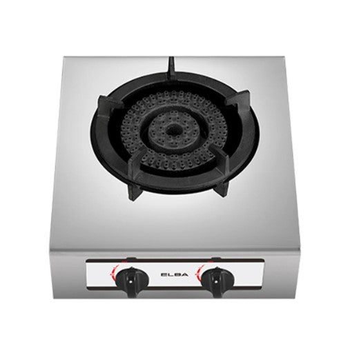 Elba Semi-Commercial Gas Stove Double Knob Control EGSK6081(SS) / EGSK6081SS
