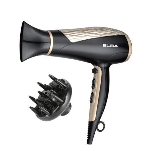 Elba Hair Dryer EHD-J2238(CG) 1800w-2200w ( 3 heat , 2 speed ) EHDJ2238CG