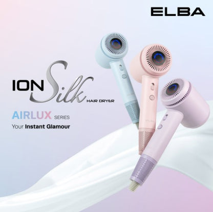 Elba Hair Dryer AIRLUX EHD-Q4643D(BL) DC Motor Candy Blue EHDQ4643DBL