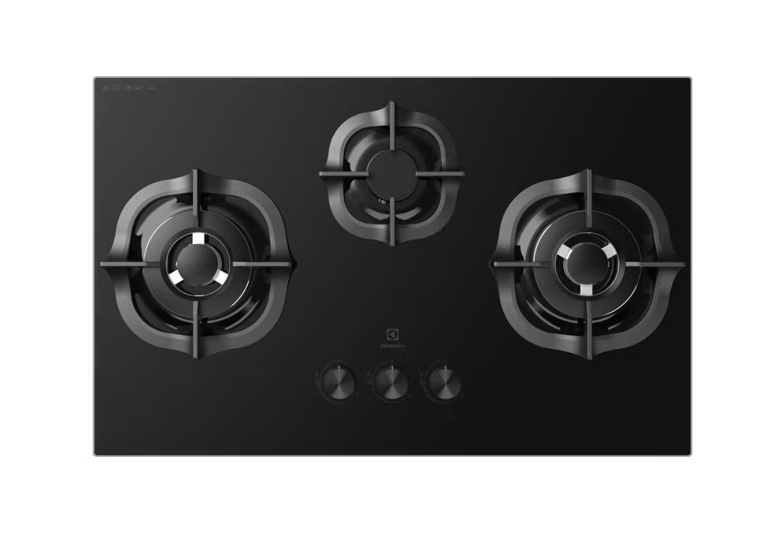 Electrolux EHG8321BC 80cm UltimateTaste 300 Built-in Gas Hob with 3 Cooking Zones