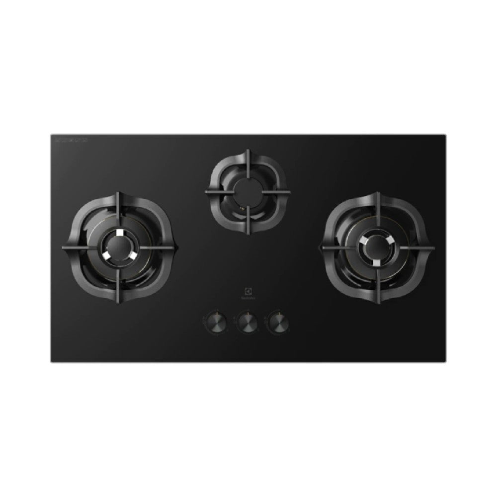 Electrolux EHG9331BC 90cm UltimateTaste 300 Built-in Gas Hob with 3 Cooking Zones