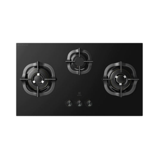 Electrolux EHG9331BC 90cm UltimateTaste 300 Built-in Gas Hob with 3 Cooking Zones