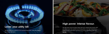 Electrolux EHG9331BC 90cm UltimateTaste 300 Built-in Gas Hob with 3 Cooking Zones