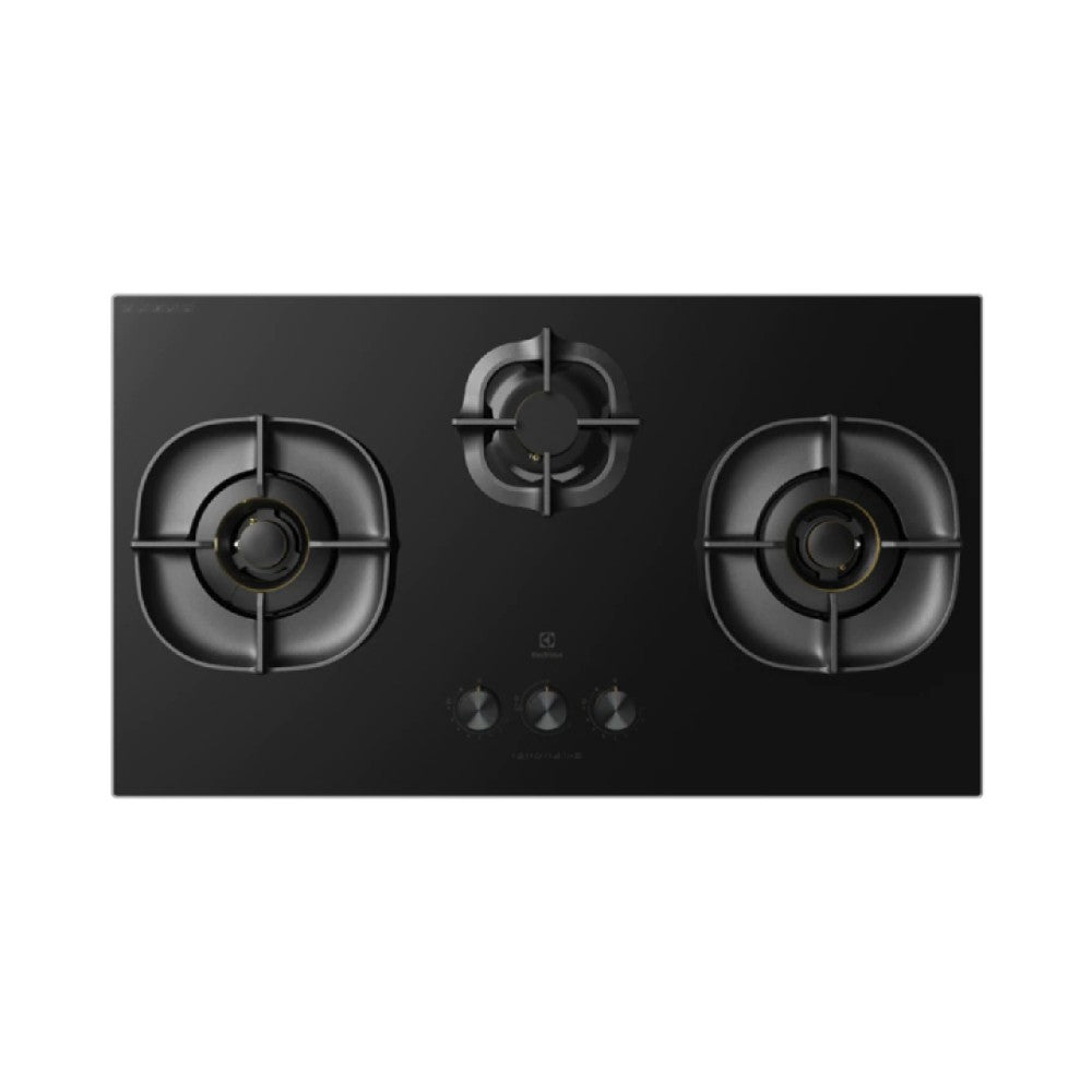 Electrolux EHG9351BC 90cm UltimateTaste 700 Built-in Gas Hob with 3 Cooking Zones