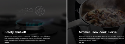 Electrolux EHG9351BC 90cm UltimateTaste 700 Built-in Gas Hob with 3 Cooking Zones