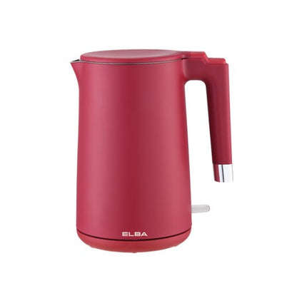 Elba 1.7L Jug Kettle Stainless Steel EJK-Q1783SS(RD) Red / EJKQ1783SSRD