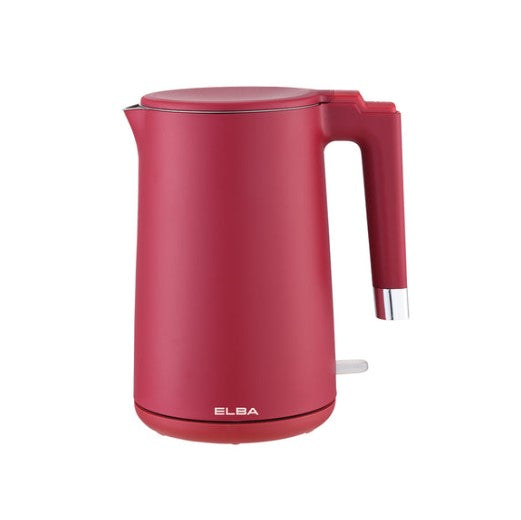 Elba 1.7L Jug Kettle Stainless Steel EJK-Q1783SS(RD) Red / EJKQ1783SSRD