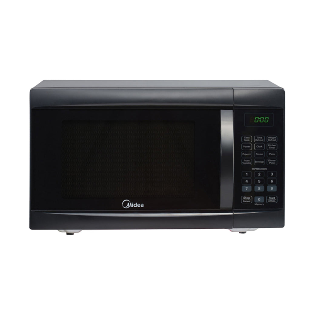 Midea EM825AGS Microwave Oven EM825AGS-BK 25L with LED Display (Black)