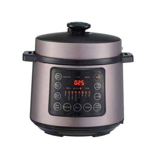 Elba 6L Pressure Cooker 1000W EPC-N6082(BR) / EPCN6082BR