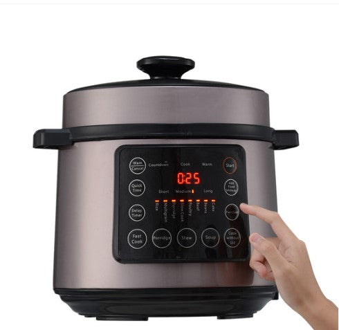 Elba 6L Pressure Cooker 1000W EPC-N6082(BR) / EPCN6082BR