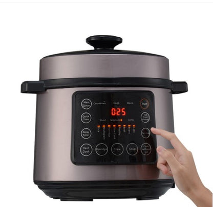 Elba 6L Pressure Cooker 1000W EPC-N6082(BR) / EPCN6082BR