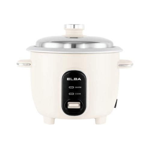 Elba Traditional Rice Cooker ERC-S1022T(WH) Moon White (1.0L/450W) ERCS1022TWH