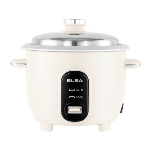 Elba Traditional Rice Cooker ERC-S1822T(WH) Moon White (1.8L/650W) RCS1822TWH