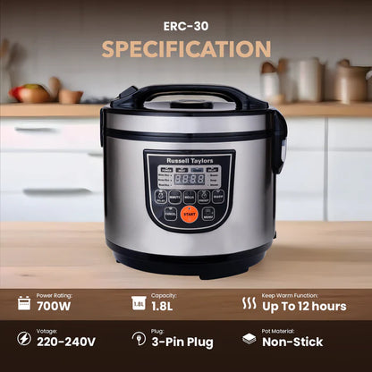 Russell Taylors Rice Cooker 1.8L ERC-30/ERC30
