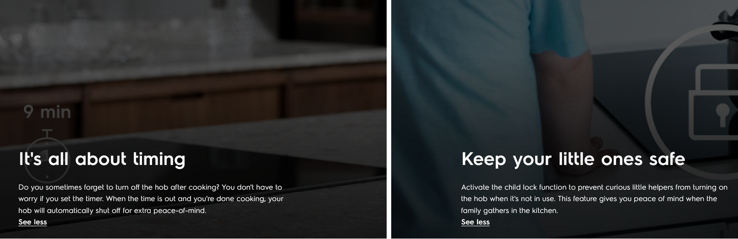 Electrolux ETD29PKB 28cm Ultimate Taste 500 tabletop induction cooker