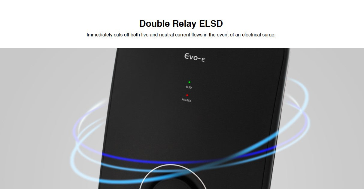 Alpha Water Heater No Pump Evo-e /  Evoe (Matt Black)