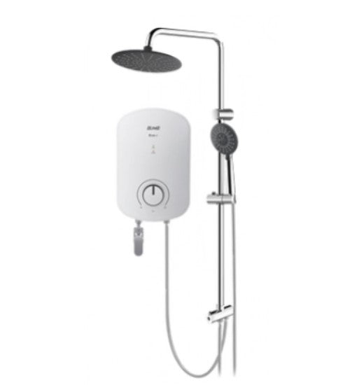 Alpha Water Heater No Pump Evo-e Rainshower /Evoe (Ivory White)