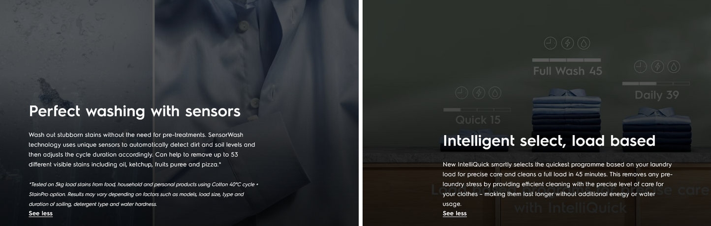 Electrolux EWF1043R7SC 10kg Washer UltimateCare 700 Front Load Washing Machine