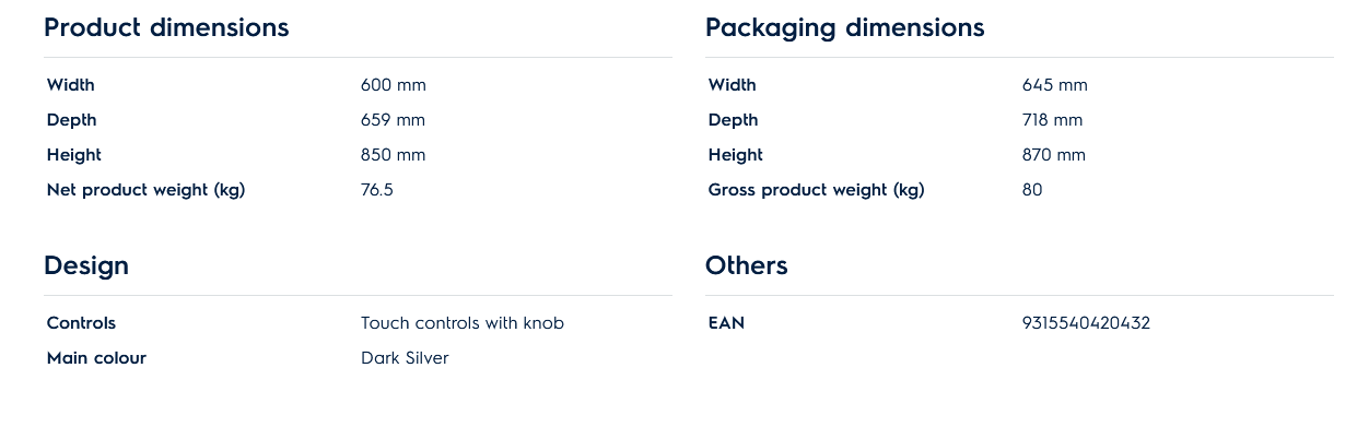 Electrolux EWF1143R7SC 11kg Washer UltimateCare 700 Front Load Washing Machine