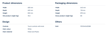 Electrolux EWF1143R7WC 11kg Washer UltimateCare 700 Front Load Washing Machine