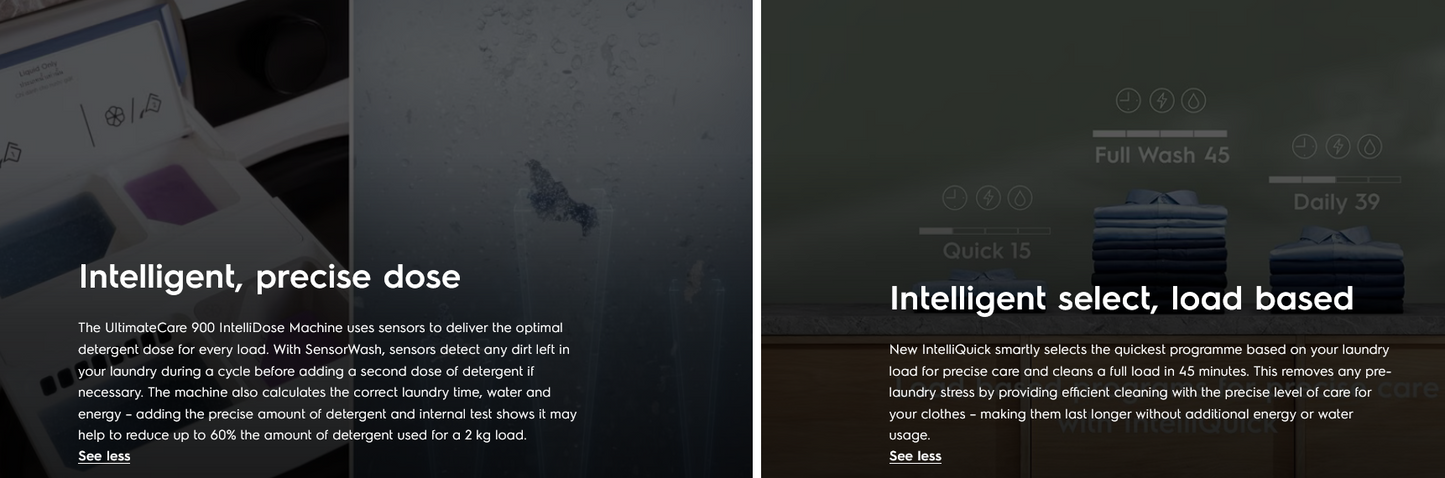 Electrolux EWF1342R9SC 13kg Washer UltimateCare 900 Front Load Washing Machine