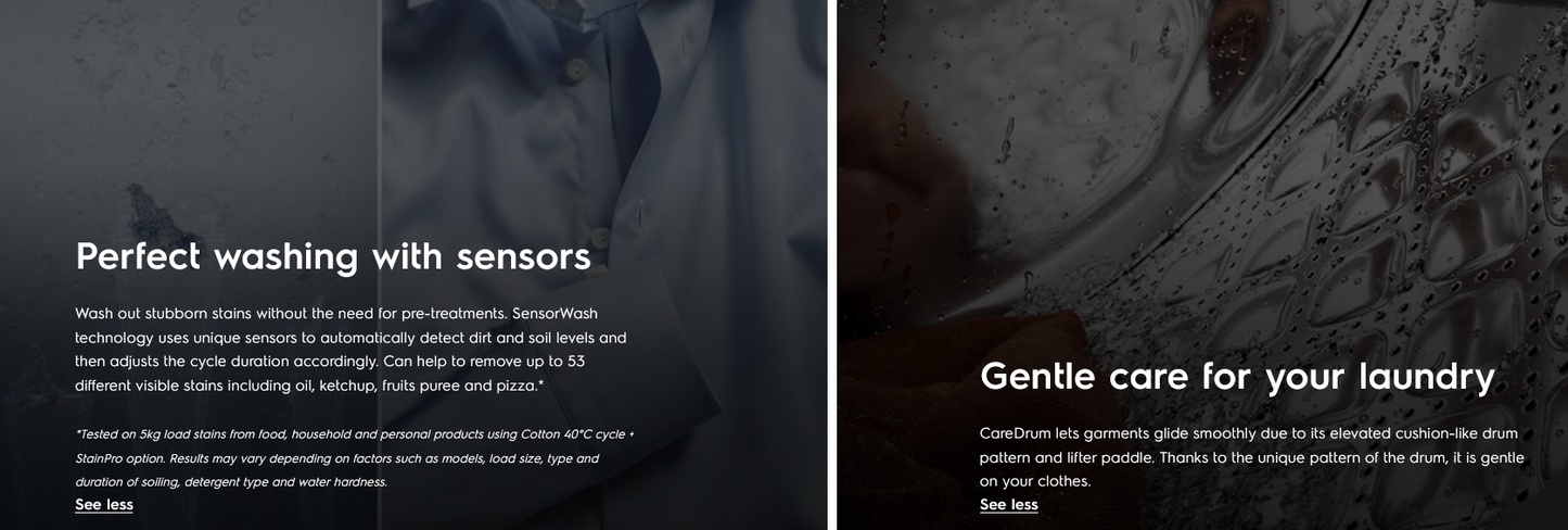 Electrolux EWF1342R9SC 13kg Washer UltimateCare 900 Front Load Washing Machine