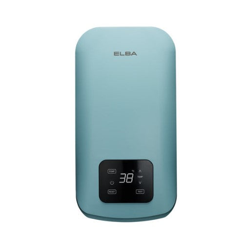 Elba Water Heater EWH-Q4215DC(SB) 4.25kW Digital DC Pump EVVO Series Sky Blue EWHQ4215DCSB