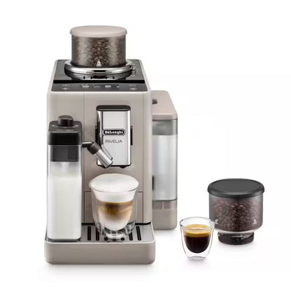 DeLonghi Rivelia Coffee Machine - EXAM440.55BG Beige / EXAM44055BG