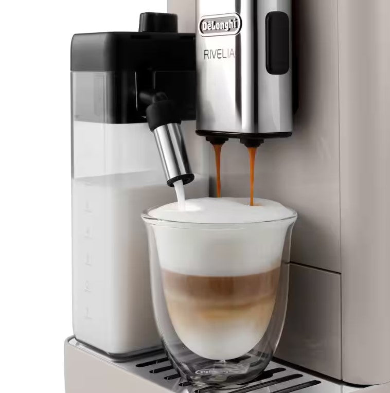 DeLonghi Rivelia Coffee Machine - EXAM440.55BG Beige / EXAM44055BG