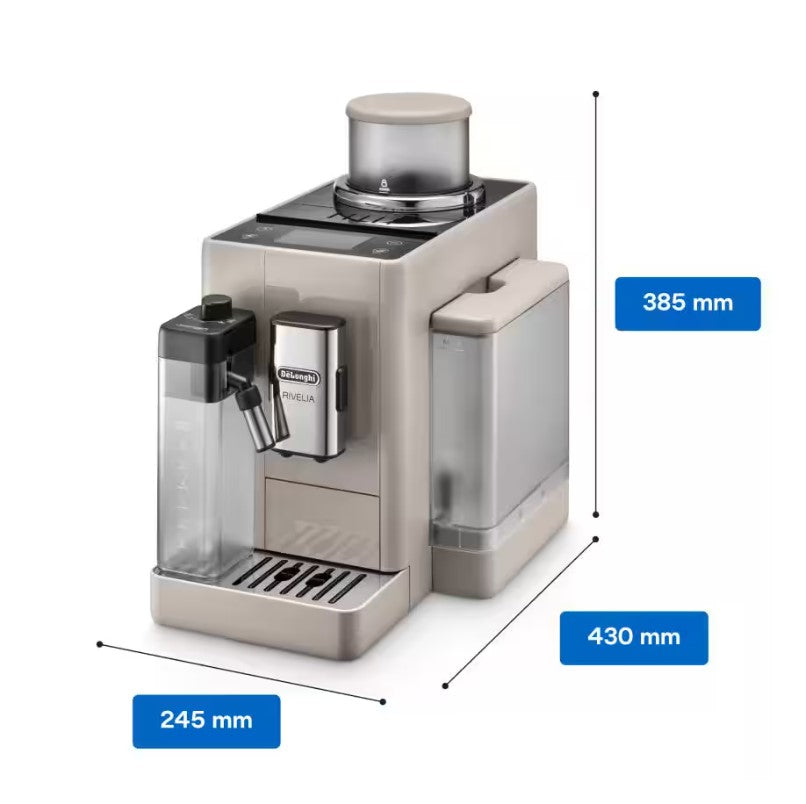 DeLonghi Rivelia Coffee Machine - EXAM440.55BG Beige / EXAM44055BG