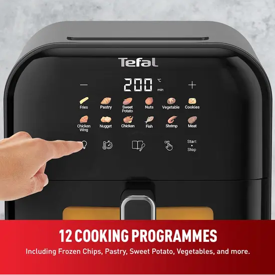 Tefal Easy Fry Window Air Fryer Digital 6L EY8218/EY821865