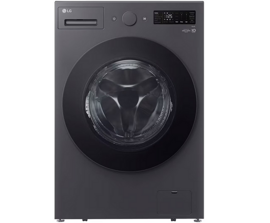 LG F2515SNTGE 15kg Slim Front Load Washer with AI Direct Drive™ and TurboWash™