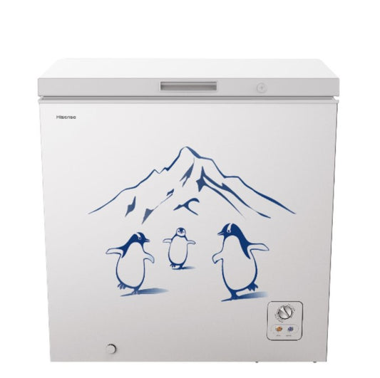 Hisense 248L FC258DAW Chest Freezer ( 5 star ) Fridge or Freezer refrigerator Peti Sejuk Beku