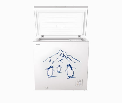 Hisense 248L FC258DAW Chest Freezer ( 5 star ) Fridge or Freezer refrigerator Peti Sejuk Beku